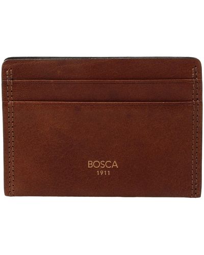 Bosca Dolce Collection - Weekend Wallet - Brown