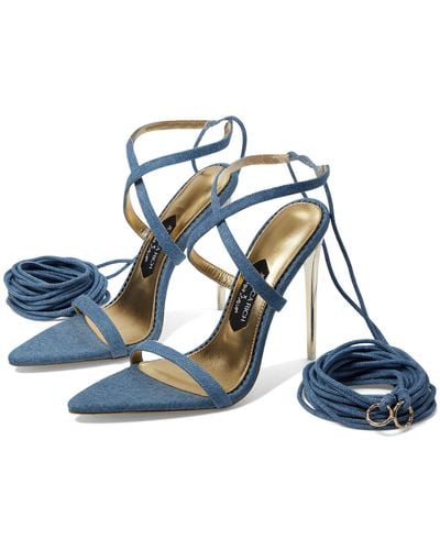 Jessica Rich Tie Up Sandal - Blue