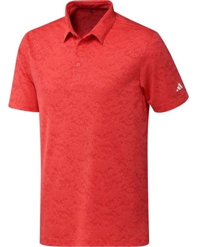 adidas Originals Textured Jacquard Golf Polo Shirt