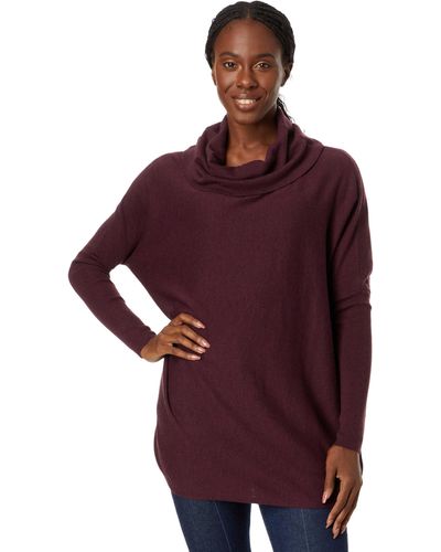Smartwool Edgewood Poncho Sweater - Red