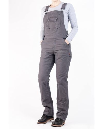 Dovetail Workwear Freshley Overalls - Gray