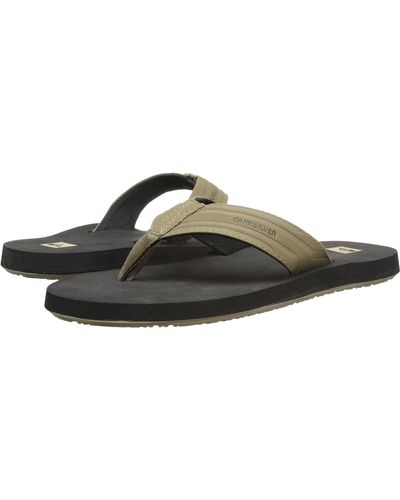 Quiksilver Monkey Wrench 3 Point Sandal - Brown