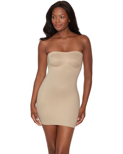 Miraclesuit Firm Control Convertible Strapless Slip - Brown