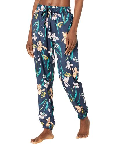 Pj Salvage Lily Forever Sweatpants - Blue