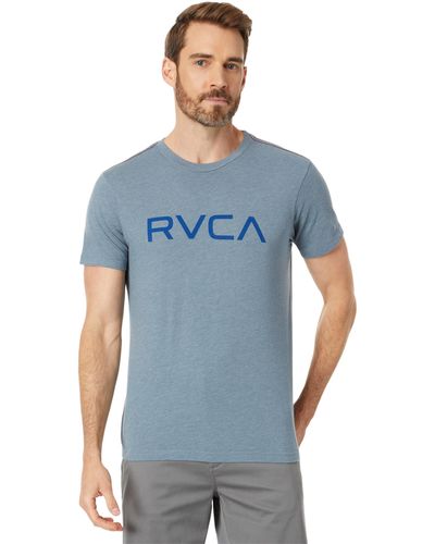 RVCA Big Short Sleeve Tee - Blue