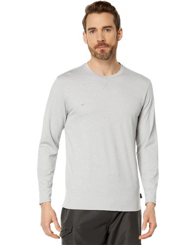 O'neill Sportswear Hybrid Long Sleeve Surf Tee - Gray