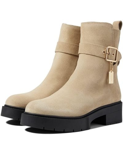 COACH Lacey Suede Bootie - Natural