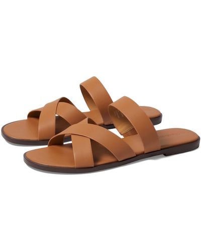Madewell Trace X Band Sandals - Brown