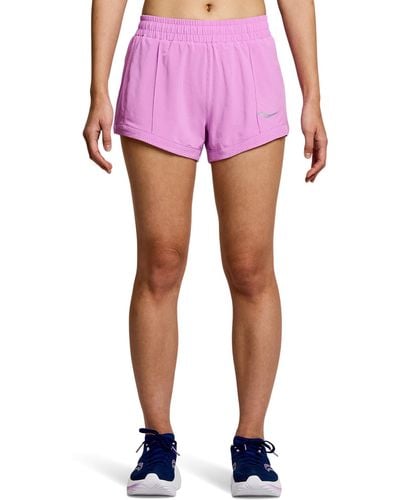 Saucony Outpace 3 Shorts - Pink