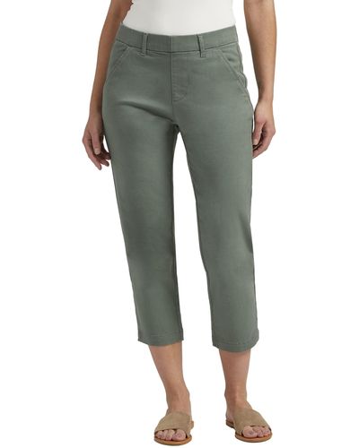 Jag Jeans Maddie Mid-rise Capris - Green