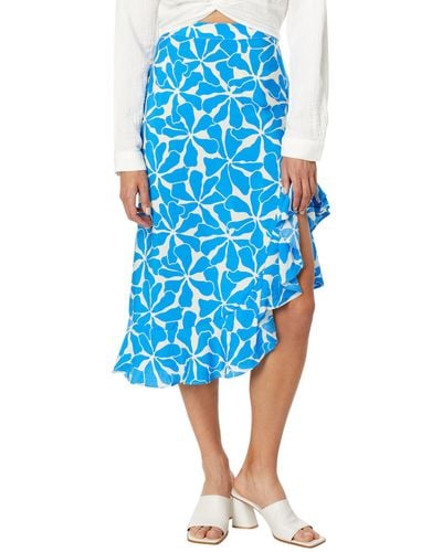 Mango Salinas Skirt - Blue
