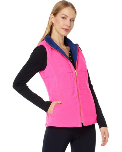 Lilly Pulitzer Brooklee Reversible Vest - Pink