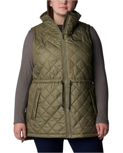 Columbia Copper Crest Mid Vest in Black | Lyst