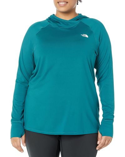 The North Face Plus Size Class V Water Hoodie - Blue
