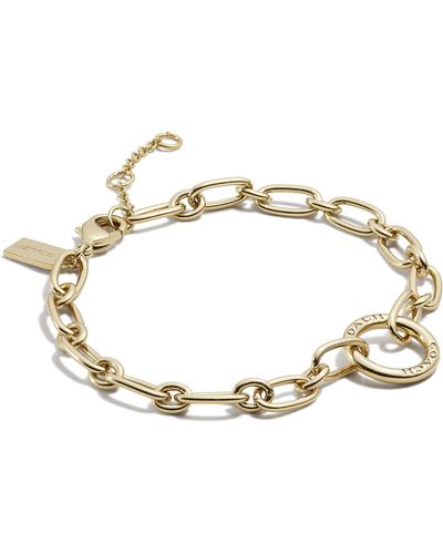 COACH®: Signature Link Chain Strap