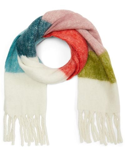 Madewell Brushed Wool Scarf - White
