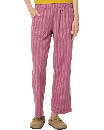 Toad&Co Taj Hemp Pants - Pink