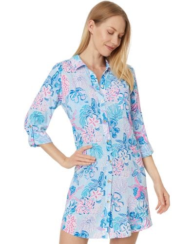 Lilly Pulitzer Natalie Cover-up - Blue