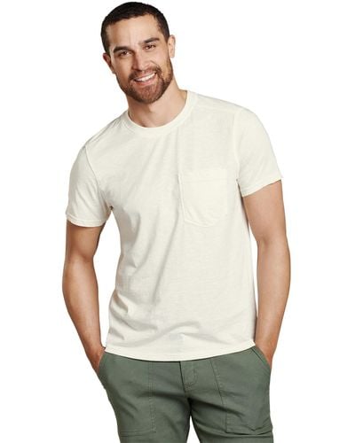 Toad&Co Primo Short Sleeve Crew - White