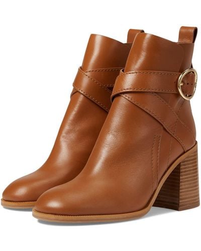 See By Chloé Lyna Ankle Bootie - Brown