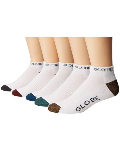 Globe Ingles Ankle Sock - White