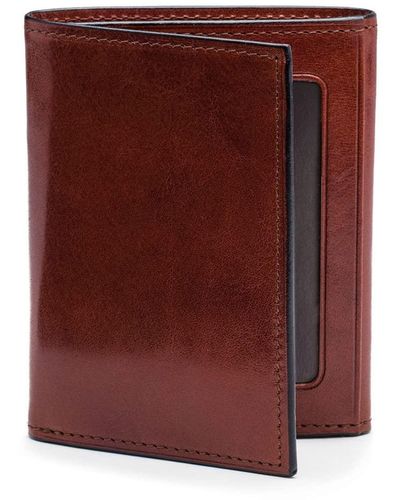 Bosca Old Leather Collection - Trifold Wallet - Brown