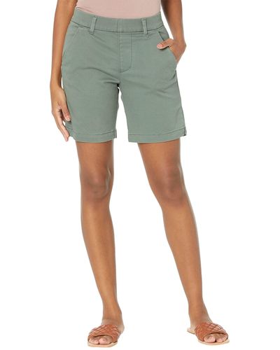 Jag Jeans Petite Maddie Mid-rise 8 Shorts - Green