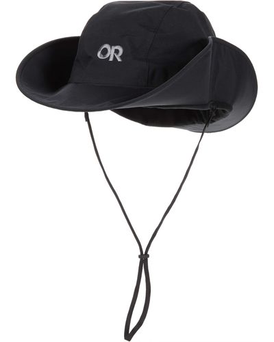 Outdoor Research Seattle Rain Hat - Black