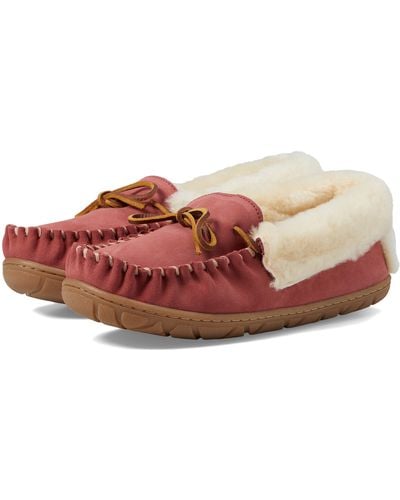 L.L. Bean Wicked Good Moccasins - Red