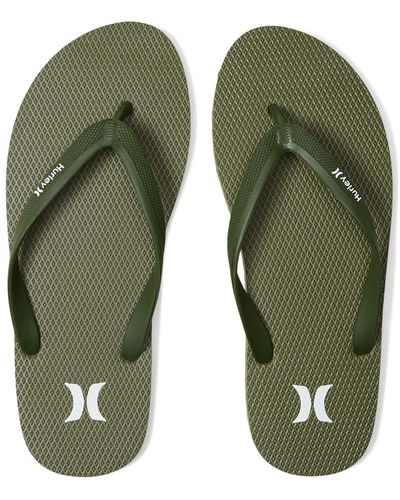 Hurley Icon Solid Flip-flops - Green