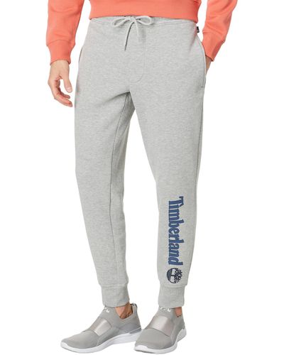 Timberland Linear Logo Sweatpants - Gray