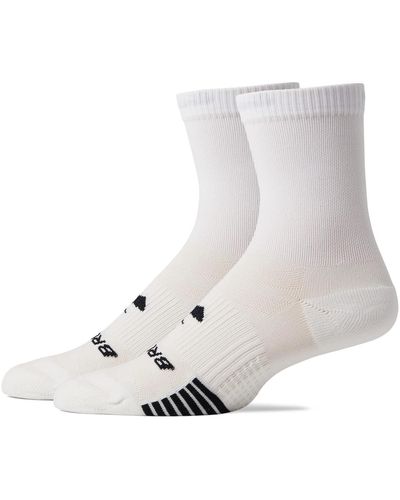 Brooks Ghost Lite Crew Socks 2-pack - White
