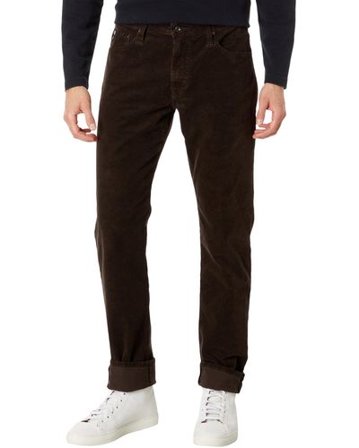 AG Jeans Everett Slim Straight Fit Pants - Black