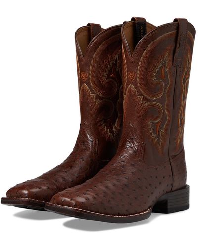 Ariat Barley Ultra Western Boot - Brown
