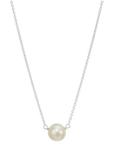Dogeared Pearls Of Love Necklace - Metallic