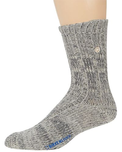 Birkenstock Cotton Twist Socks - Gray