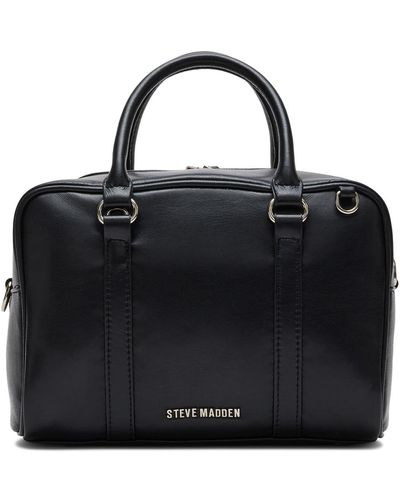 Steve Madden Bluka Soft Satchel - Black