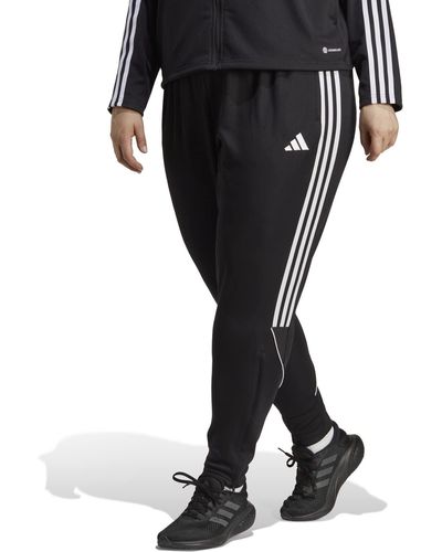 adidas Plus Size Tiro 23 League Pants - Black
