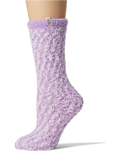 UGG Cozy Chenille Socks - Purple