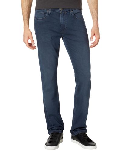 PAIGE Federal Transcend Slim Straight Fit Jeans In Burns - Blue