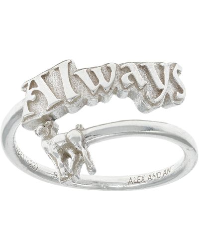 ALEX AND ANI Harry Potter Always Ring - Metallic