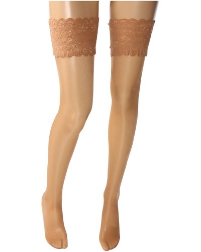 Wolford Satin Touch 20 Stay-up Thigh Highs - Multicolor
