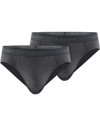 FALKE Daily Comfort Briefs 2-pack - Gray