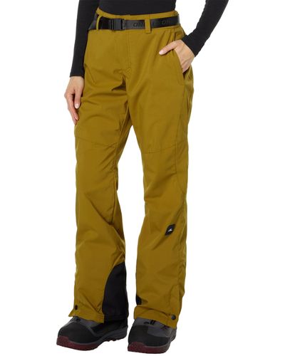 O'neill Sportswear Star Slim Pants - Yellow