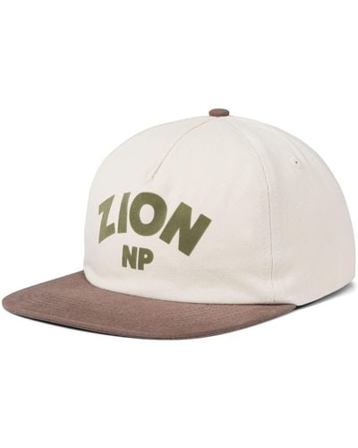 Parks Project Zion National Park Spell Out Grandpa Hat - White