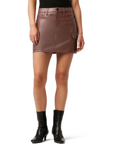 Hudson Jeans Cargo Viper Skirt - Brown
