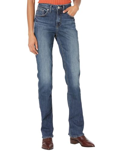 Silver Jeans Co. Avery High-rise Slim Boot Jeans L94627egx431 - Blue