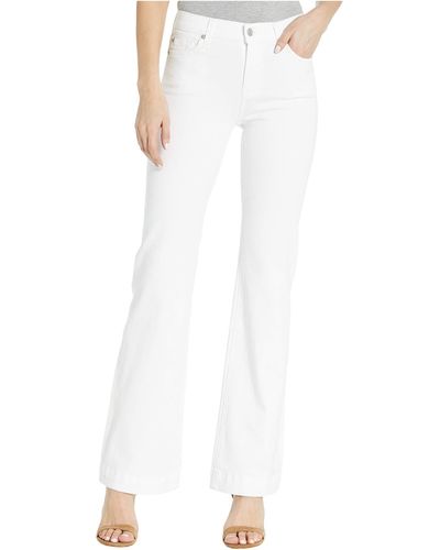 7 For All Mankind Dojo Tailorless In Slim Illusion White