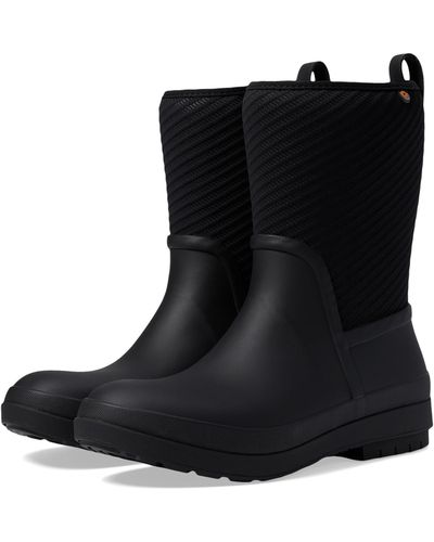 Bogs Crandall Ii Mid Zip - Black