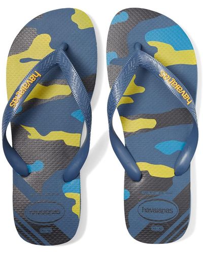 Havaianas Top Camo Flip Flop Sandal - Blue